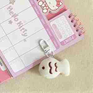 Cute cat Fish Plush Coin Purse Cartoon Mini Plush Doll Bag Pendant Earphone Bag Gift Portable Card Bag Mini Purse Plush <b>Wallet</b> - Product Image 2