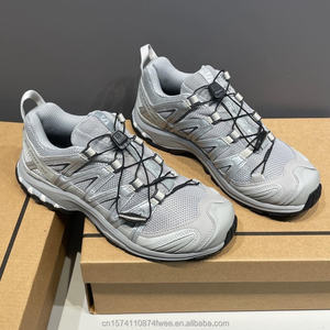 Botas de senderismo de cuero transpirables impermeables de diseño elegante para hombre y mujer, peso ligero para caminar al aire libre, Verano - Product Image 2