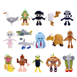 Tungtungtung Sahur italiano cerebro putrefacción animales Telalaero Telala SHARK <span class=keywords><strong>Anime</strong></span> Plushie Peluches muñecos de peluche PP algodón cumpleaños - Product Image 1