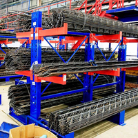Étagère de stockage en acier robuste pour entrepôt moderne, plateforme de mezzanine autoportante, rayonnage pour palettes, plancher de mezzanine soutenu