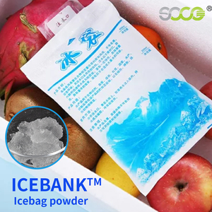 Phân hủy sinh học Túi nước đá ngay lập tức lạnh Gói Nhà sản xuất nguyên liệu - Product Image 1