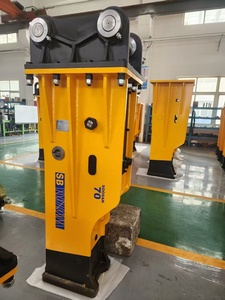 SB70 Nouveau modèle de brise-roche hydraulique latéral pour les industries de la construction et minières, marteau briseur à burin avec pompe et roulement inclus - Product Image 6