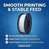 Filament PLA YAFONA 1KG 1,75 mm, matériaux pour imprimante 3D, plastique PLA importé, filament PLA