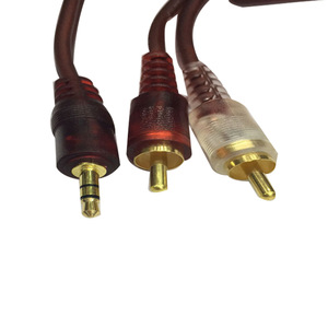 1.5m 3.5M To Dual Rca Audio <b>Cable</b> Aux Adapter <b>For</b> <b>Computer</b> Speaker Audio Connection - Product Image 2
