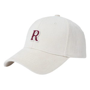 Cappellino da Baseball Unisex Personalizzato con Ricamo a Rilievo, in Cotone Lavato Tonalità Neutre, Visiera Curva, Sei Pannelli, per Uso Quotidiano Casual - Product Image 3