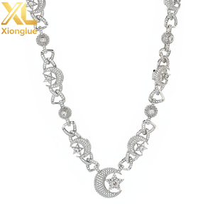 New Fashion Micro Paved 5A Cubic Zirconia 10MM Cuban <b>Chain</b> Necklace Hip Hop Charm Gold Plated <b>Iced</b> <b>Out</b> <b>Chains</b> for Men - Product Image 6