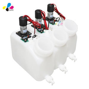 Cartucho de tanque de tinta Eco Ink DTF de 1.5L con filtro de aire Motor agitador alarma tintas blancas Sub tanque UV a granel Dtf tanque de tinta blanca - Product Image 4