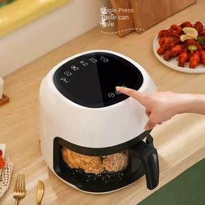 Intelligent Air Fryer Household Transparent Glass Visual Window Oil Smoke Free Fried Chicken Wings Air Fryer <b>Toaster</b> <b>Oven</b> - Product Image 2