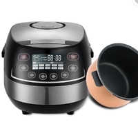 Xiaomi — cuiseur de riz électrique multifonctionnel en acier inoxydable, 5l, nettoyeur de riz à faible teneur en sucre, subaru OEM, vente en gros