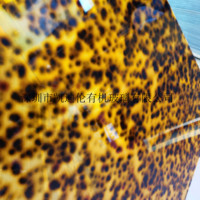 Feuille acrylique coulée tortue/léopard ambre PMMA/feuille en plastique pour épingles à cheveux accessoires pour cheveux sacs fournitures d'hôtel DIY