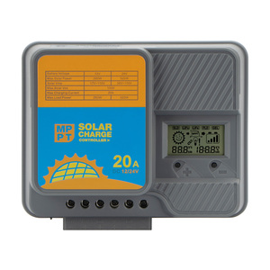 Modelo de controlador de carga <span class=keywords><strong>Solar</strong></span> Kungf <span class=keywords><strong>Solar</strong></span> MPPT7 20A con pantalla LCD 12V/24V Max entrada PV 150V controlador de iluminación del sistema - Product Image 1
