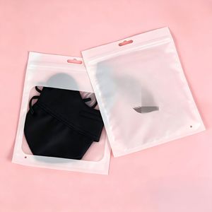 Ice Sleeve Packaging Bags 15x18cm Feather Pattern Self Sealing Reusable For <b>Sunscreen</b> Mask Storage - Product Image 3