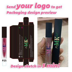 Lápiz labial mate a prueba de <span class=keywords><strong>agua</strong></span>, logotipo personalizado, lápiz labial mate sin crueldad de larga duración, venta al por mayor - Product Image 5