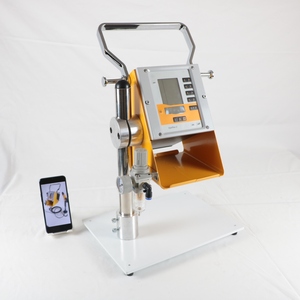 Machine de revêtement électrostatique de poudre <span class=keywords><strong>d</strong></span>'essai de laboratoire de petite PK-02 de vente chaude avec la poudre en métal de trémie 5L enduisant la nouvelle machine de jet - Product Image 3