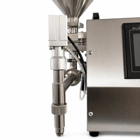 Machine de remplissage semi-automatique pour pâtes, liquides, huiles, beurre de cacahuète, sauces, fromages, yaourts – Grand débit