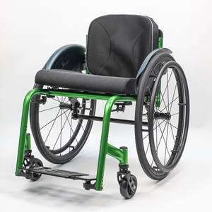 Silla de Ruedas Manual Deportiva Ligera de Acero de Alta Resistencia con Marco Rígido Grande de 5XL, Clase II, 1 Año de Garantía - Product Image 3
