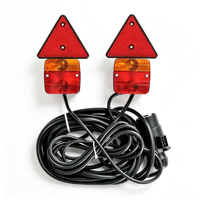 Nouveau kit de feux arrière magnétiques bicolores haute luminosité pour remorques et camions