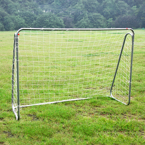 Filet de <span class=keywords><strong>but</strong></span> de football de football <span class=keywords><strong>argent</strong></span>é de tailles multiples personnalisé <span class=keywords><strong>en</strong></span> usine sans tissu de tir pour l'entraînement - Product Image 1
