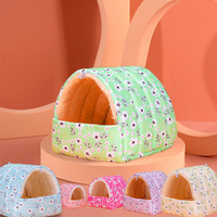 Warmes Winter-Hamsternest Wasserdichtes Baumwollhaus für Papageien, Eichhörnchen, Meerschweinchen, Fancy Ratten und Goldhamster