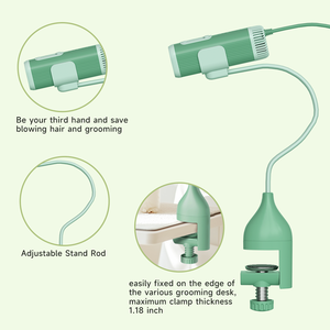 2025 sıcak Pet saç kurutma makinesi güçlü sessiz saç körükler büyük ve küçük köpekler özel darbe kurutucular - Product Image 5