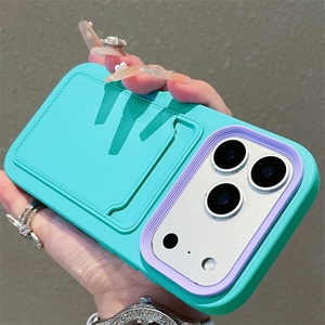 เคสโทรศัพท์มือถือแบบกันกระแทก 2 in 1 พร้อมช่องใส่บัตรเครดิต TPU สำหรับ iPhone 17 16 15 Pro Max - Product Image 4