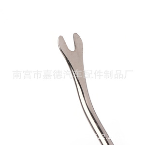 Destornillador con clip para coche, mango azul, 4 pulgadas, punta de garra en forma de L, palanca para desmontar paneles interiores de automóviles, herramienta de reparación - Product Image 5