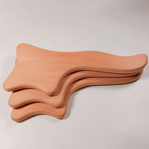 2026 Großhandel Neues Design Gua Sha Set Axt-Holz Massage-Werkzeug Stick für Rücken Körper Meridian Schabetherapie Stab Muskelmassagegerät - Product Image 6