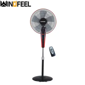16 Inch Stander Air Cooling Household Industrial Oscillating Electric remote control evernal stand fan