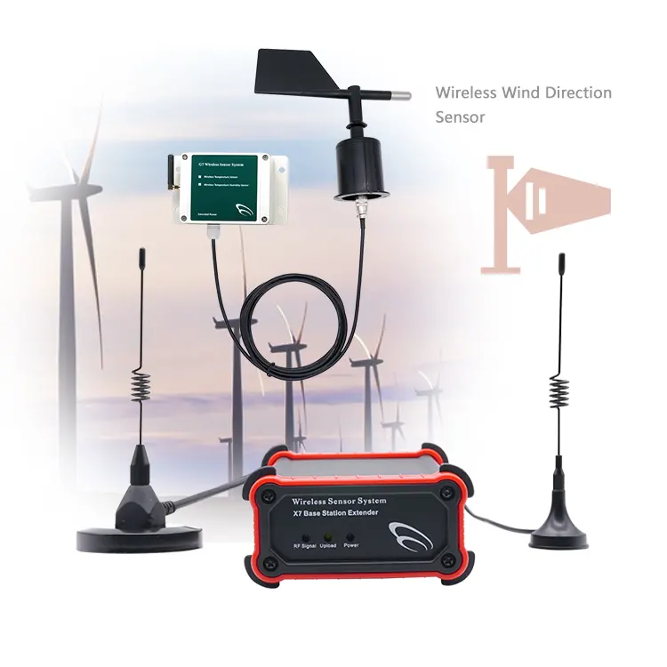 0-5V T Type Reliable and Accurate anemometers and vanes Wind Speed And Direction Sensor
