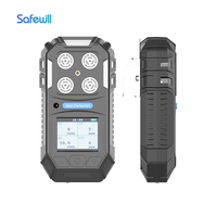 Détecteur de gaz CO2 Safewill ES30P certifié EX, détecteur multi-gaz pour usage industriel/laboratoire/domestique, rechargeable par USB