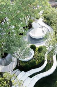 Mobiliario Urbano Modular de Hormigón GFRC: Combo de Banco y Jardinera de Cemento para Exteriores, Asientos Resistentes para Plazas, Proveedor de Mobiliario Urbano - Product Image 5