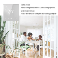 Termostato Inteligente HY608, Control Remoto por Aplicación Tuya, Programación 5+2, Ahorro de Energía y Confort