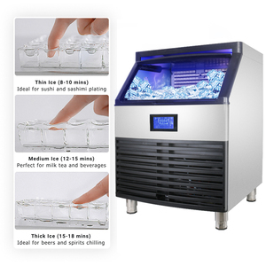 Thương mại làm mát bằng không khí <span class=keywords><strong>ice</strong></span> cubes máy 100kg 130kg Công suất vuông <span class=keywords><strong>Ice</strong></span> Block Maker cho doanh nghiệp 110V/220V - Product Image 2