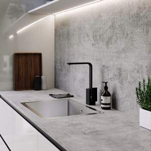 <span class=keywords><strong>Feuille</strong></span> stratifiée à haute pression décorative <span class=keywords><strong>de</strong></span> texture mate brillante d'anti-impact panneau <span class=keywords><strong>stratifié</strong></span> compact <span class=keywords><strong>pour</strong></span> la partie supérieure du <span class=keywords><strong>comptoir</strong></span> <span class=keywords><strong>de</strong></span> <span class=keywords><strong>cuisine</strong></span> - Product Image 2