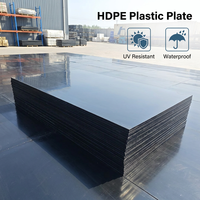Plaque en plastique HDPE stabilisée aux UV, imperméable, personnalisée, en promotion, pour usage extérieur en entrepôt et en ingénierie