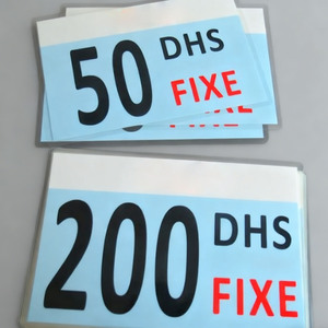 Tarjeta de Papel Flash Personalizada, Impermeable, Reutilizable, con Sello, para Certificados, Recompensas, <span class=keywords><strong>Horarios</strong></span> Mensuales, con Cubierta de Vinilo Transparente de PVC - Product Image 4