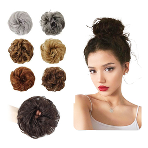 Offre Spéciale : Chignons à Cordon, Extensions de Cheveux Courts Bouclés, Afro Puff, Queues de Cheval, Chignons en Cheveux Humains - Product Image 6
