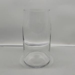 Tall Clear Cylinder Glass <b>Vase</b> Hand Blown Flower <b>Vase</b> for Home Wedding or Event Table Centerpiece - Product Image 3