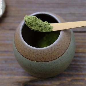 Harmony Japanisches Individuelles Logo Wiederverwendbares Bio-Matcha-Messlöffel-Set mit Langem und Kleinem Bambus-Teelöffel - Product Image 2