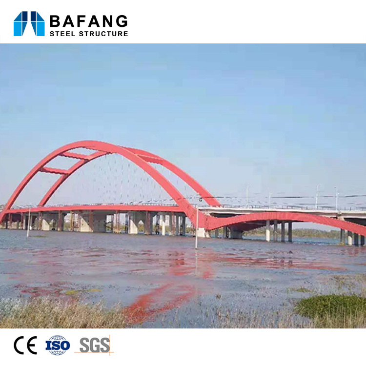 Prefabricated Steel Structure Bridge Customized Durable