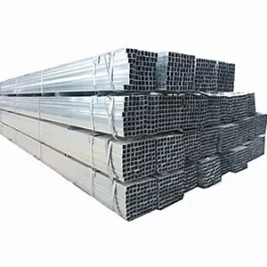 Hollow Sections Tube Price Pipe Iron Profiles Steel Welded Galvanized Steel Round ERW Pipe Price Square Steel Tube