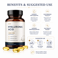 Complément Alimentaire en Gros : Gélules d'Acide Hyaluronique pour Soin Quotidien de la Beauté – Produit de Bien-être en Marque Blanche en Vrac
