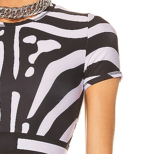 Nueva Camiseta Deportiva Casual Personalizada de Talla Grande con Cinturón Reversible para Gimnasio, Fitness y Yoga - Product Image 3