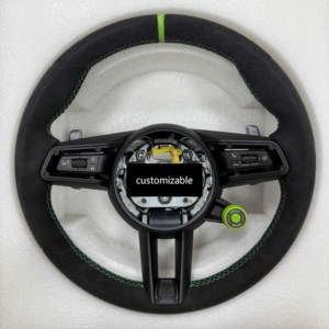 Full Custom Steering Wheel for Porsche 911 718 Cayman Boxster Macan Cayenne Panamera GT3 GT4 Sport Wheel Retrofit - Product Image 4