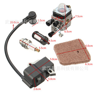 Kit de filtro de combustible y filtro de aire para carburador Stihl, para cortacésped FS55 FS38 FS55R KM55 - Product Image 3
