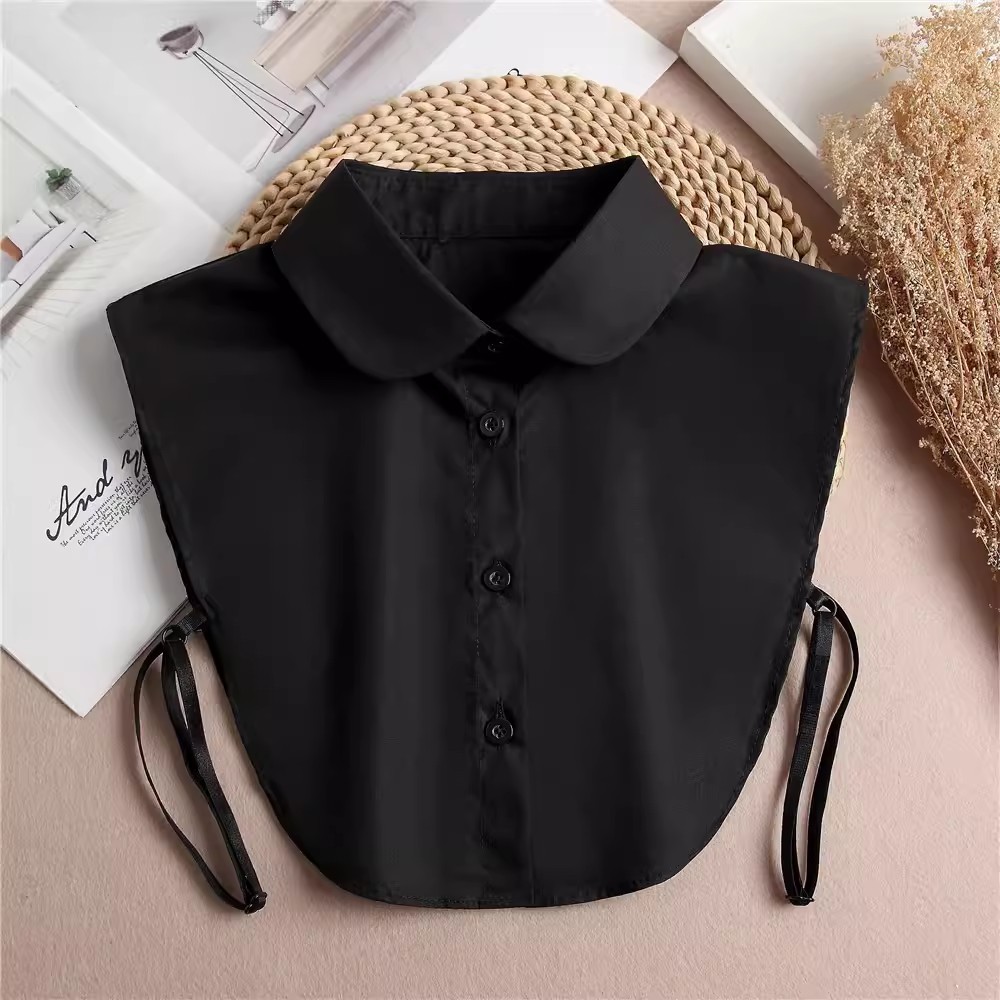 Black -Doll Collar