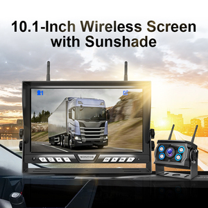 Monitor de 10.1'' para Camión, Autobús, Remolque, 12V 24V, Cámara de Visión Trasera Inalámbrica, Impermeable, Visión Nocturna, Wireless-10.1-x36-S - Product Image 5