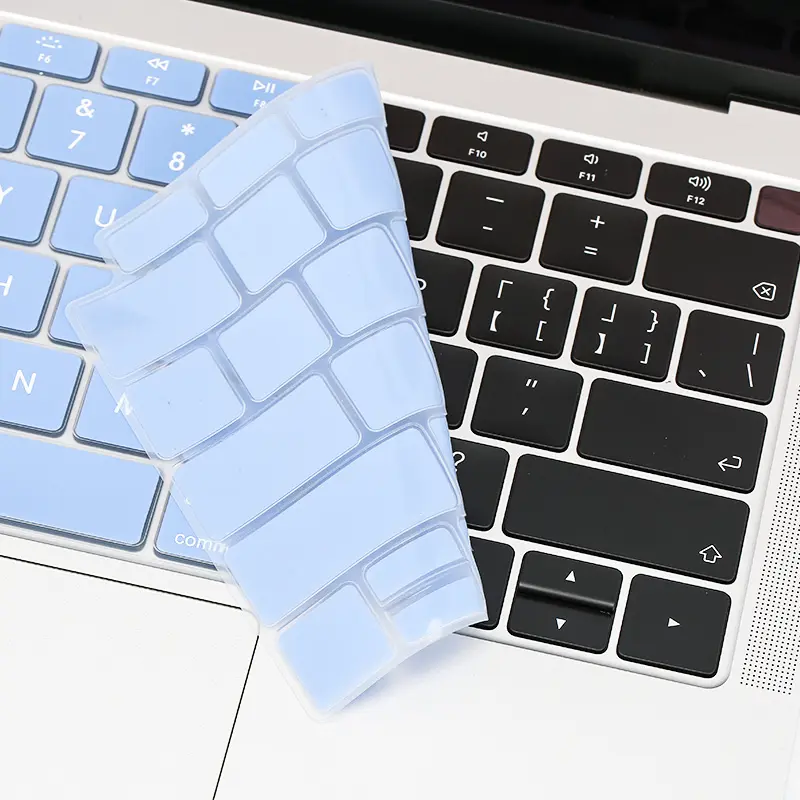 US version English Layout Silicone Keyboard Cover Skin for MacBook Pro 13" 15''