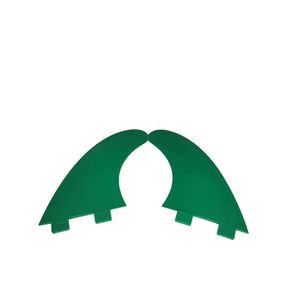 Kit de planche de surf G5 Hardtail avec ailerons FCS verts, 3 pièces, séparateur d'eau en nylon - Product Image 3