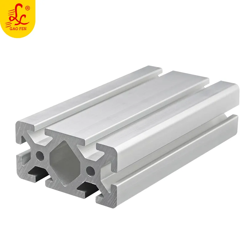Su misura 6063 t5 Estrusione di Profili di Alluminio Industriale, T Slot CNC 2020 3030 4040 4080 Profilo In Alluminio, Fornitore Della Cina